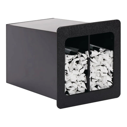 Hộp Đựng Ống Hút 2 Ngăn Dispense-Rite FMVS-2LBT 16.5 cm x 27.9 cm x 18.4 cm - Màu Đen