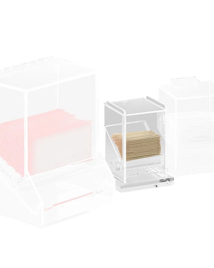 Hộp Đựng Tăm Rời Cal-Mil 295 Acrylic Trong Suốt