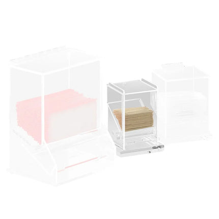 Hộp Đựng Tăm Rời Cal-Mil 295 Acrylic Trong Suốt