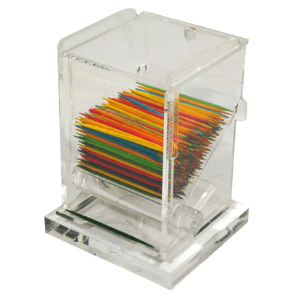 Hộp Đựng Tăm Winco ACTD-3 7.6 x 6.4 x 10.2 cm Acrylic Trong Suốt