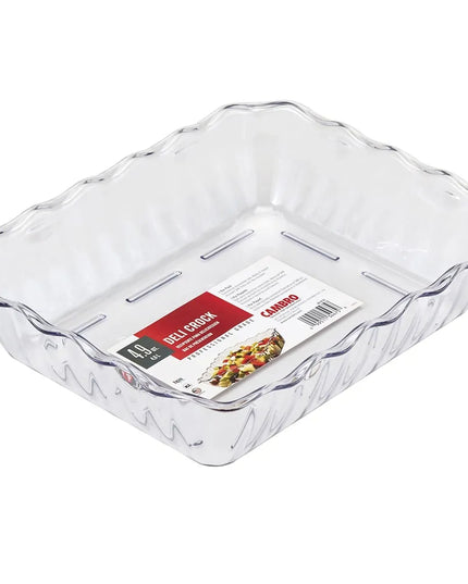 Hộp Đựng Thực Phẩm Chữ Nhật Cambro DC10152 4.6 lít - Trong Suốt