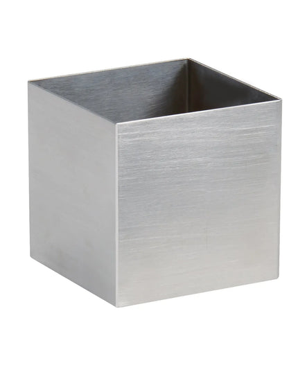 Hũ Đựng Gia Vị Vuông 1 Ngăn Cal-Mil 22107-55 - Bạc