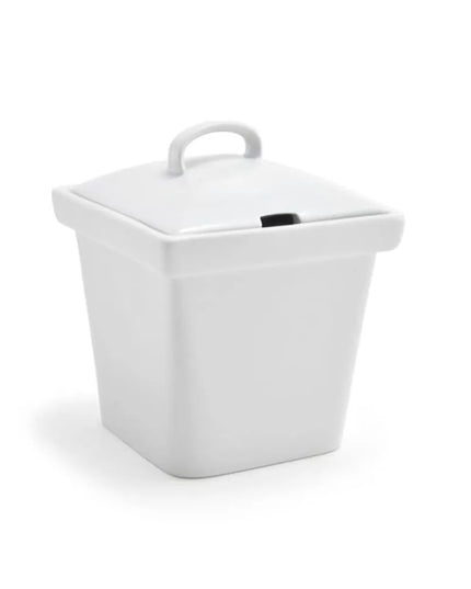 Hũ Đựng Gia Vị Vuông Front Of The House DBO086WHP22 445 ml - Trắng