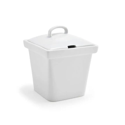 Hũ Đựng Gia Vị Vuông Front Of The House DBO086WHP22 445 ml - Trắng
