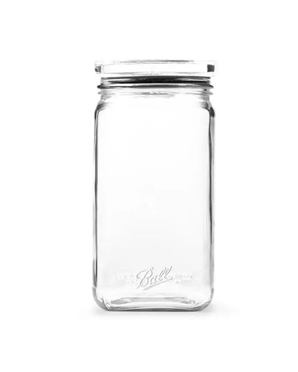 Hũ Đựng Thủy Tinh Ball 2133566 2342 ml Có Nắp - Miệng Rộng