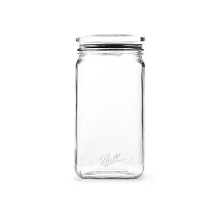 Hũ Đựng Thủy Tinh Ball 2133566 2342 ml Có Nắp - Miệng Rộng
