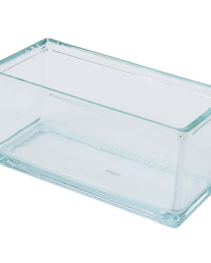 Hũ Gia Vị 1 Ngăn Chữ Nhật Cal-Mil C4X8X4GLASS - Trong Suốt