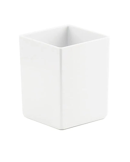 Hũ Gia Vị 1 Ngăn Vuông Cal-Mil C1432BODY - Trắng