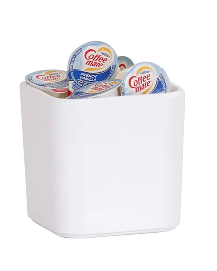 Hũ Gia Vị Vuông Cal-Mil 24021-4-15 530 ml - Trắng