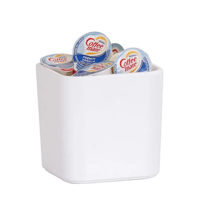 Hũ Gia Vị Vuông Cal-Mil 24021-4-15 530 ml - Trắng