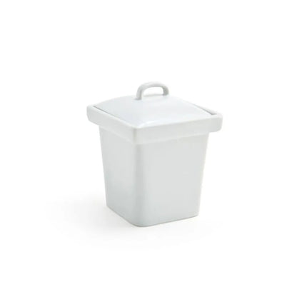 Hũ Gia Vị Vuông Front Of The House DBO075WHP22 120 ml - Trắng