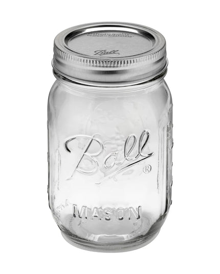 Hũ Mason Thủy Tinh Ball 61000 480 ml Nắp SureTight™ - Miệng Thường