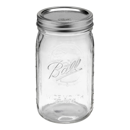Hũ Mason Thủy Tinh Ball 67000 960 ml Nắp SureTight™ - Miệng Rộng