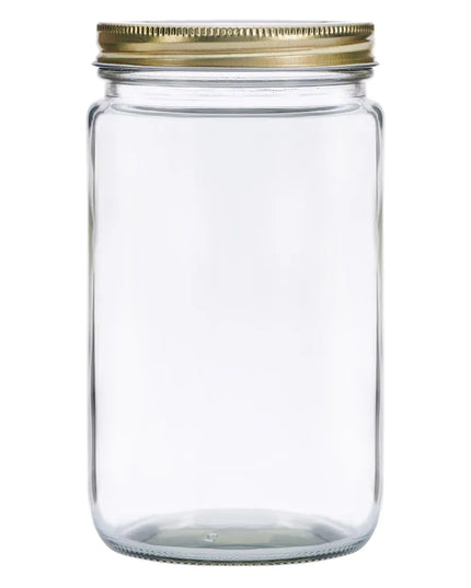 Hũ Mason Thủy Tinh Libbey 109151 946 ml Có Nắp