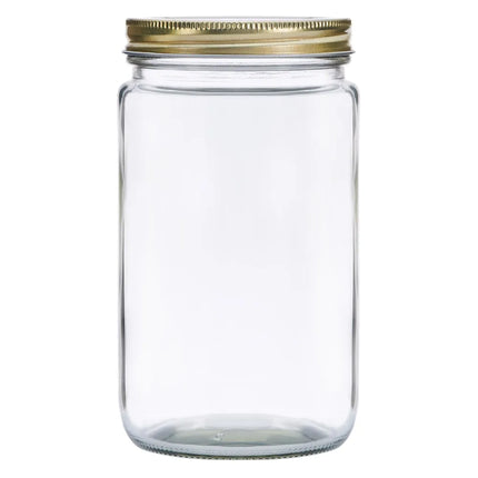Hũ Mason Thủy Tinh Libbey 109151 946 ml Có Nắp
