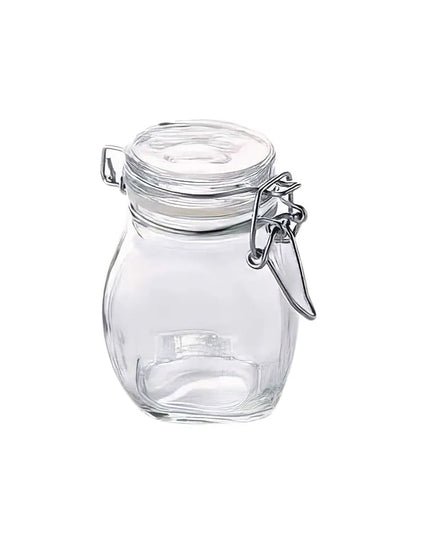 Hũ Thuốc Mini Thủy Tinh American Metalcraft HMMJ3 105 ml Nắp Bản Lề