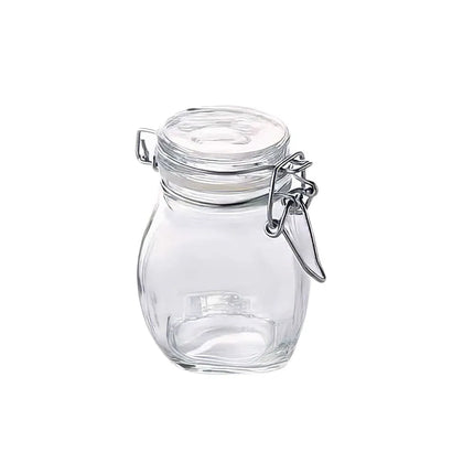 Hũ Thuốc Mini Thủy Tinh American Metalcraft HMMJ3 105 ml Nắp Bản Lề