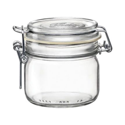 Hũ Thủy Tinh Trong Suốt Steelite 4949Q458 229 ml Fido Nắp Đậy