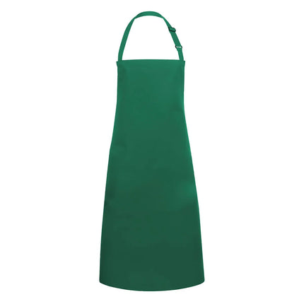 KARLOWSKY | Bib Apron Basic – Forest Green - 750×900 mm - Adjustable Neck Strap