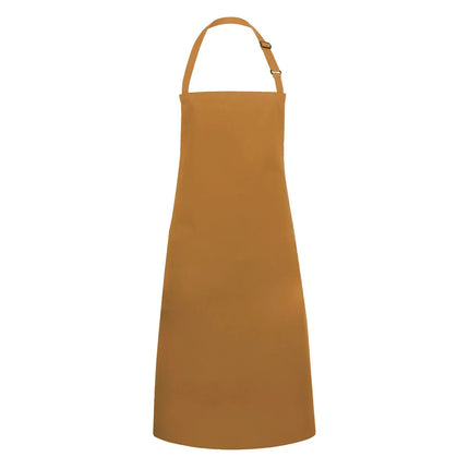 KARLOWSKY | Bib Apron Basic – Mustard - 750×900 mm - Adjustable Neck Strap