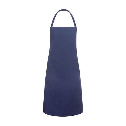 KARLOWSKY | Bib Apron Basic – Navy - 750×1000 mm - Fixed Neck Strap 600 mm - 100% Polyester