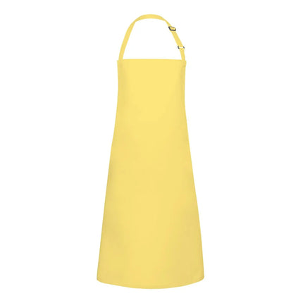 KARLOWSKY | Bib Apron Basic – Sunny Yellow - 750×900 mm - Adjustable Neck Strap