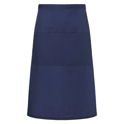 KARLOWSKY | Bistro Waist Apron Basic with Pocket – Navy - One Size