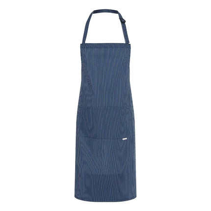 KARLOWSKY | Carlo Chef Bib Apron – Marine - 70x90cm - Cotton - Adjustable Neck Strap - 2 Pockets