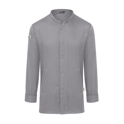 KARLOWSKY | GREEN-GENERATION Chef Jacket – Platinum Grey - Size 56 - Recycled Polyester