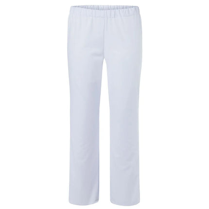 KARLOWSKY | Kaspar Slip-On Chef Trousers – White - XXL - Elastic Waist Drawstring