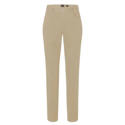 KARLOWSKY | Ladies' 5-Pocket Work Trousers – Pebble Grey - Size 34 - Organic Cotton Stretch
