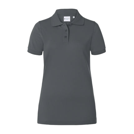 KARLOWSKY | Ladies Workwear Polo Shirt Basic – Anthracite - 3XL - 100% Cotton - 60°C Wash