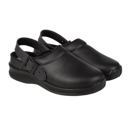 KARLOWSKY | Professional Chef Clog Cape Town – Black - EU 36 - SRC Slip-Resistant - Washable 40°C