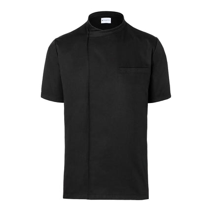 KARLOWSKY | Short Sleeve Chef Jacket – Mesh Back - Breathable - Black - M