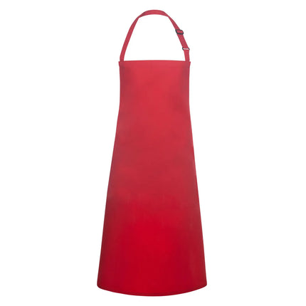 KARLOWSKY | Waterproof Bib Apron Basic – Red - 720x860 mm