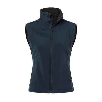 KARLOWSKY | Women's Classic Softshell Gilet – Navy - Size 3XL - 5,000 mm Waterproof