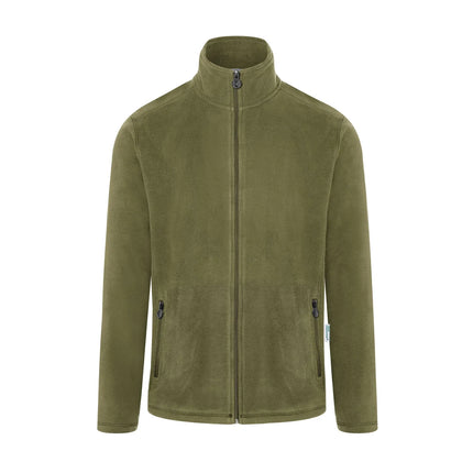 KARLOWSKY | Workwear Men's Fleece Jacket ECO – Moss Green – Size L