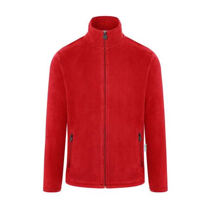 KARLOWSKY | Workwear Men's Fleece Jacket ECO – Red – Size 5XL