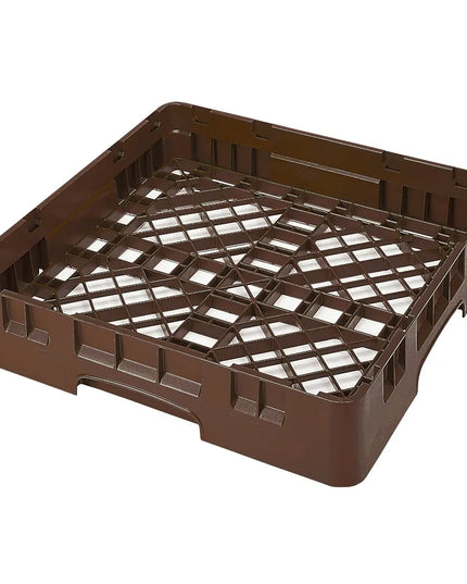 Kệ Đế Cambro BR258167 Camrack - Cỡ Lớn, 1 Ngăn, Cao 10 cm, Nâu