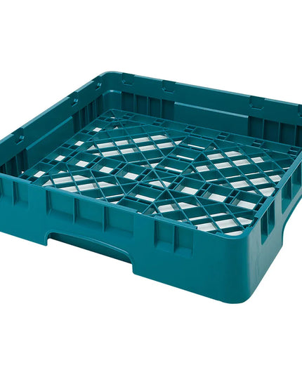 Kệ Đế Cambro BR258414 Camrack - Cỡ Lớn, 1 Ngăn, Cao 10 cm, Xanh Teal