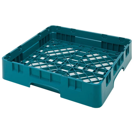 Kệ Đế Cambro BR258414 Camrack - Cỡ Lớn, 1 Ngăn, Cao 10 cm, Xanh Teal