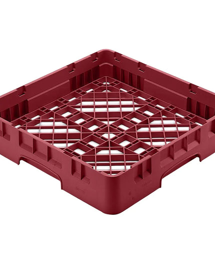 Kệ Đế Cambro BR258416 Camrack - Cỡ Lớn, 1 Ngăn, Cao 10 cm, Đỏ Cranberry