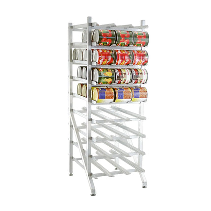 Kệ Đựng Hộp Đồ Hộp Cố Định New Age 1250 Cao 180.3 cm, Sức Chứa (162) Hộp #10 Hoặc (216) Hộp #5, Chân Điều Chỉnh