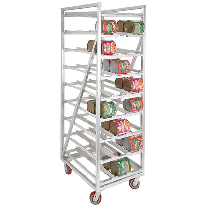 Kệ Đựng Hộp Đồ Hộp Di Động Channel CSR-99M Cao 223.5 cm, Sức Chứa (162) Hộp #10, Nạp Phía Trước