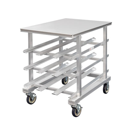 Kệ Đựng Hộp Đồ Hộp Di Động New Age 1235 Cao 88.9 cm, Sức Chứa (54) Hộp #10 Hoặc (72) Hộp #5