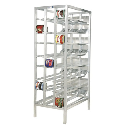 Kệ Hộp Thiếc Cố Định Channel CSR-156 Cao 208.3 cm, Chứa (156) Hộp #10, Nạp Từ Phía Trước