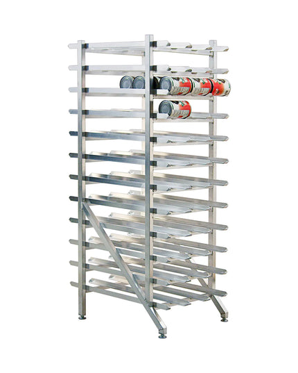 Kệ Hộp Thiếc Cố Định New Age 1254 Cao 185.4 cm, Chứa (288) Hộp #5, Chân Điều Chỉnh