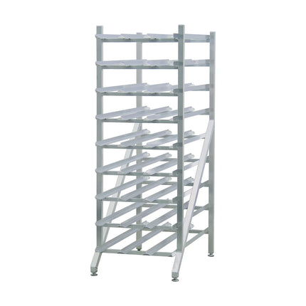 Kệ Hộp Thiếc Cố Định New Age 1256 Cao 180.3 cm, Chứa (216) Hộp #10 Hoặc (297) Hộp #5, Chân Điều Chỉnh