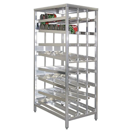 Kệ Hộp Thiếc Cố Định New Age 97294 Cao 201.9 cm, Chứa (156) Hộp #10, Chân Điều Chỉnh