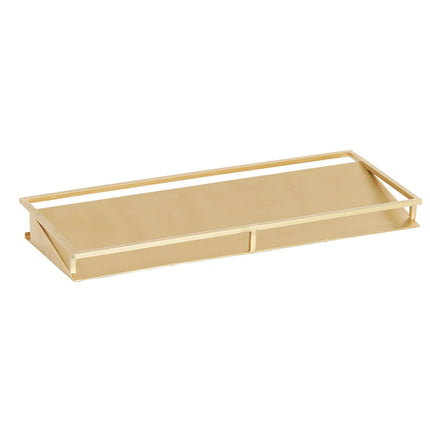 Kệ Hũ Gia Vị Cà Phê/Trà Cal-Mil 22621-5-116 Hình Chữ Nhật 3 Ngăn - Trong Suốt/Vàng